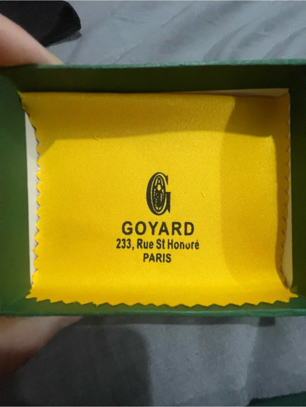 Goyard Red Patterned wallet